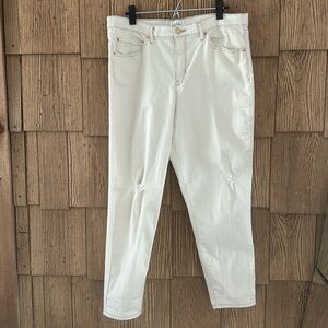NWOT Nicole Miller SOHO High Rise Ankle Skinny Jeans size 16